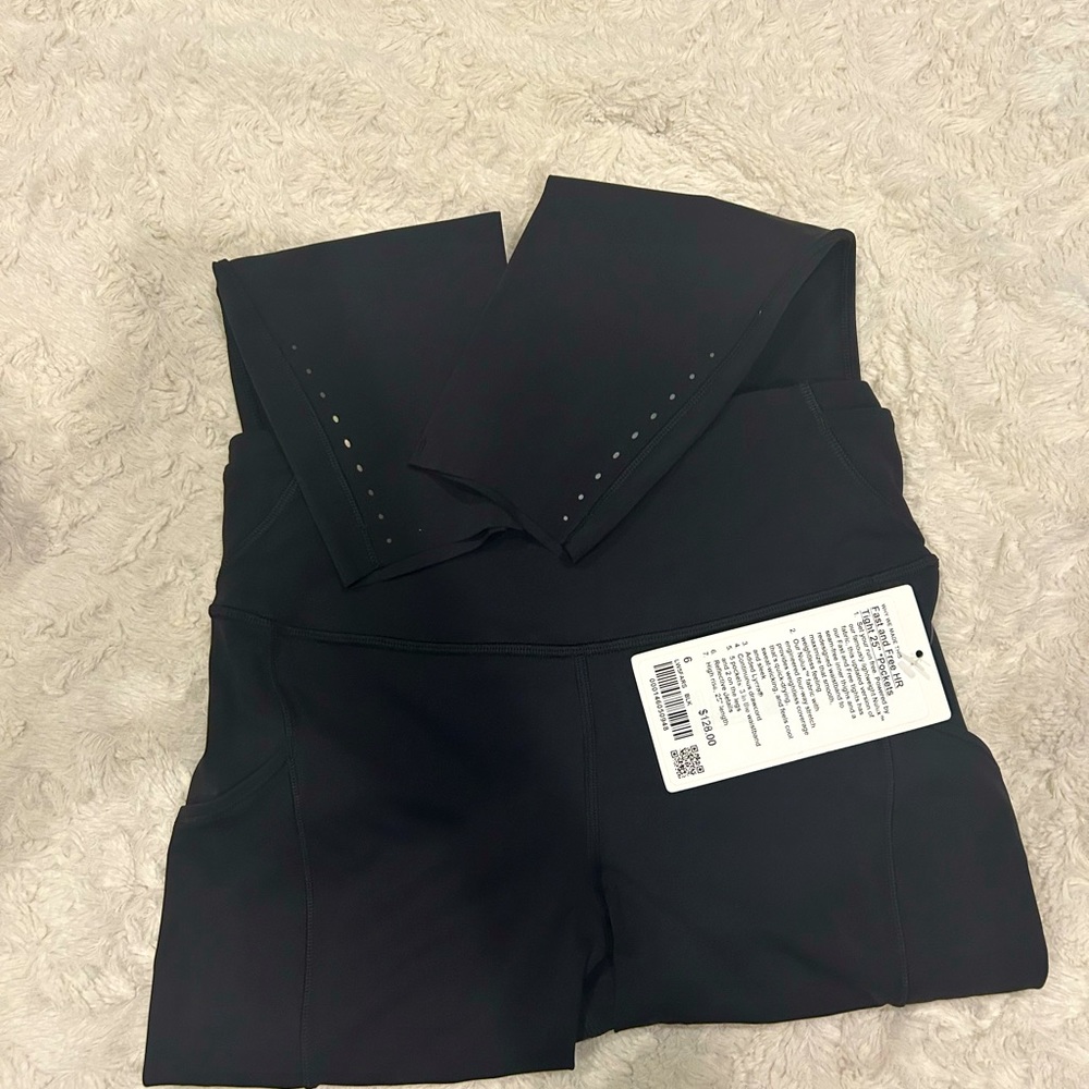 Black Fast and Free HR 25” pockets